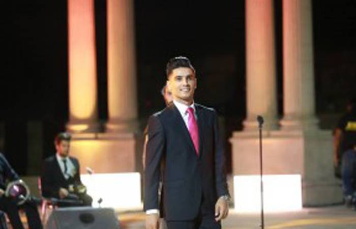 بالصور- محمد عساف في حفل جماهيري على مدرج روابي